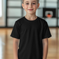 Kids Black Unisex T-Shirt – Everyday Comfort, Timeless Style